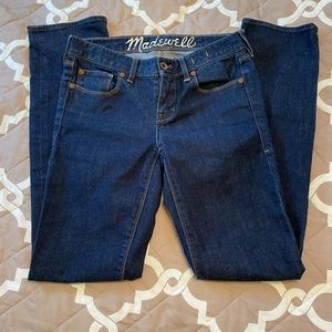 Madewell rail straight jeans, 26x32